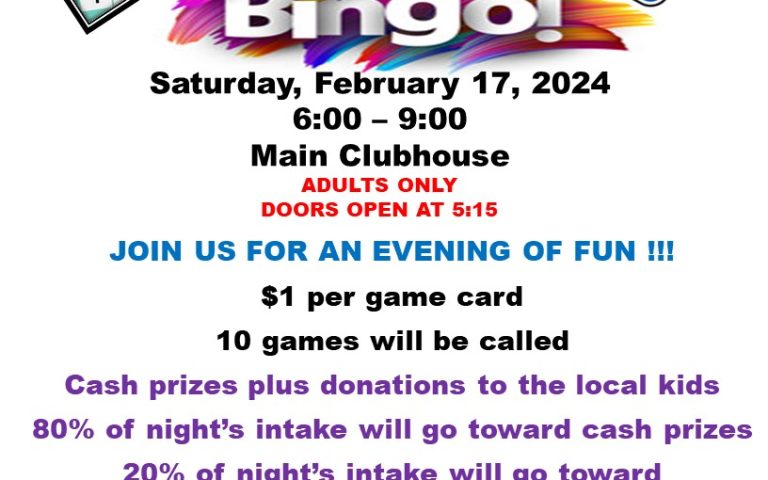 Event Flyer: Bingo!