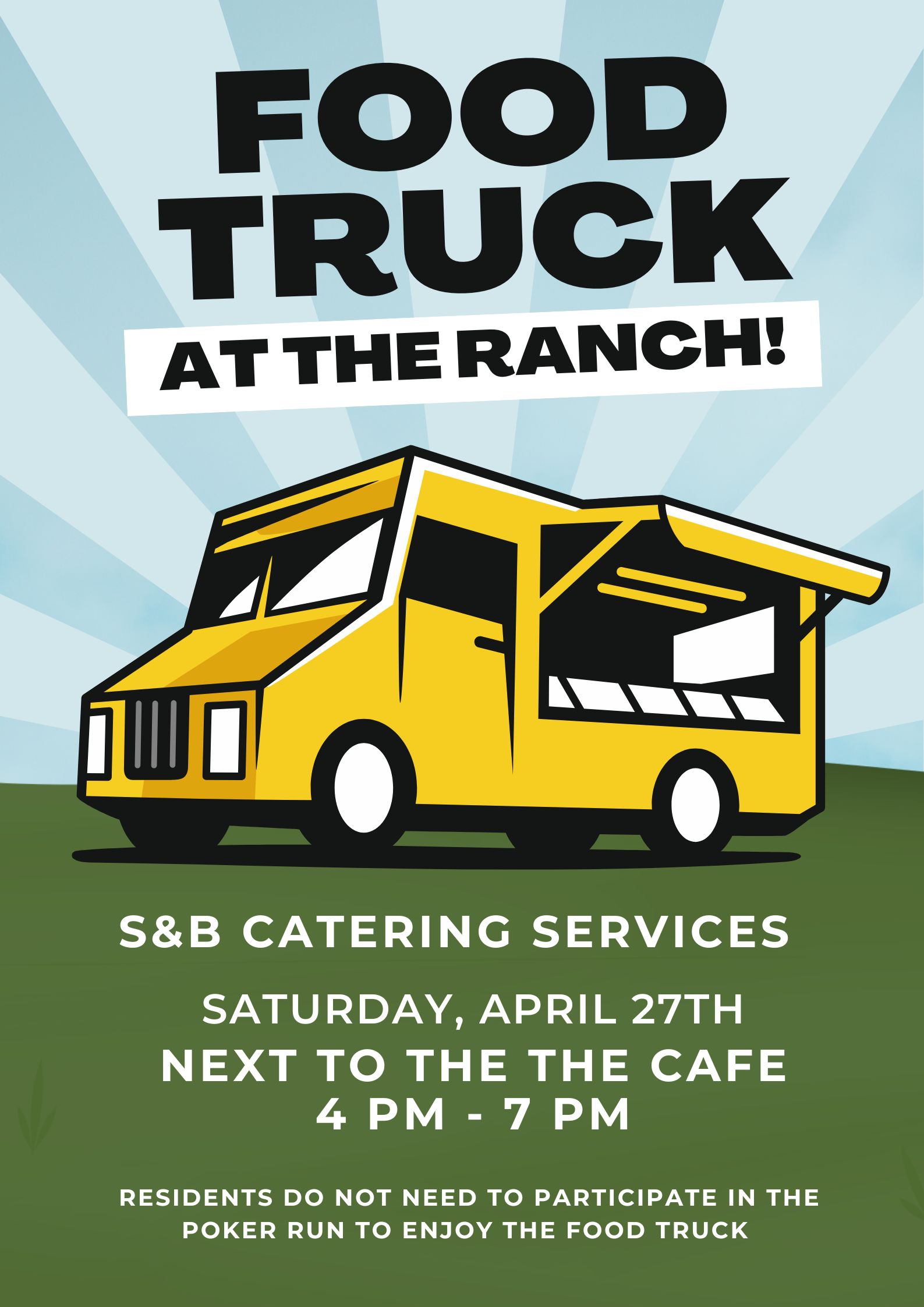 Food Truck at the Ranch!